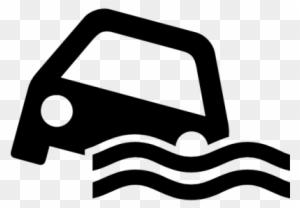 Flood Risk Transport Icons Png Png Images - Car Insurance Water Damage Electrical