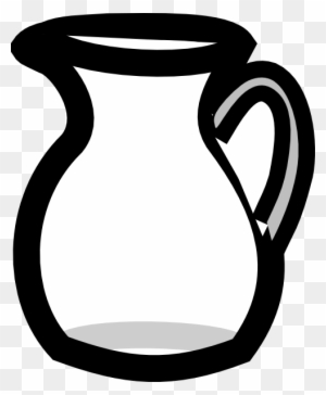 Empty - Cup - Clipart - Draw A Pitcher Of Water
