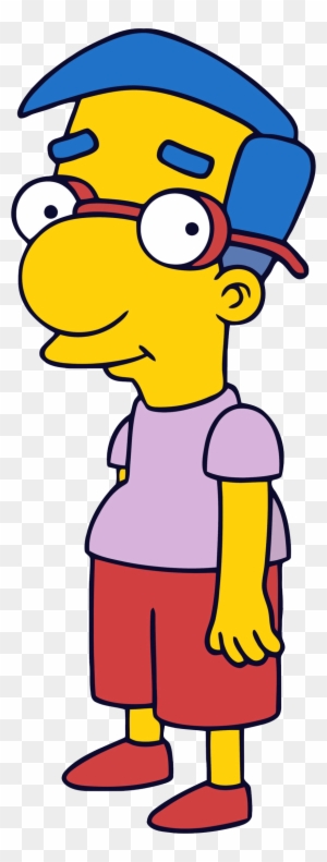 Siempre Va Con Su Mejor Amigo Milhouse Van Houten Lisa Simpson Png 