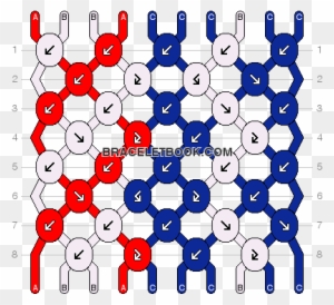 Pattern American Flag Friendship Bracelet Pattern Free Transparent Png Clipart Images Download