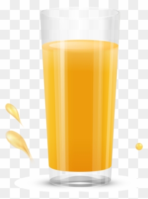 Orange Juice Harvey Wallbanger Orange Drink Orange - Glass Of Orange Juice Png