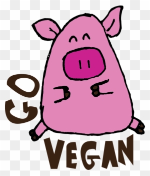 Go Vegan Pig - Vegan Pig