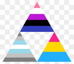 Genderfluid Demiboy Pansexual Triforce By Pride-flags - Genderfluid And Pansexual Flag