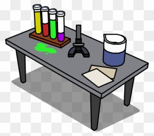 Laboratory Desk Sprite 002 - Laboratory