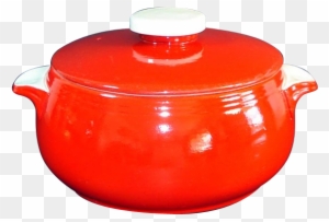 Hall 1940s Chinese Red Pert Covered Casserole - Program Evaluation And Review Technique