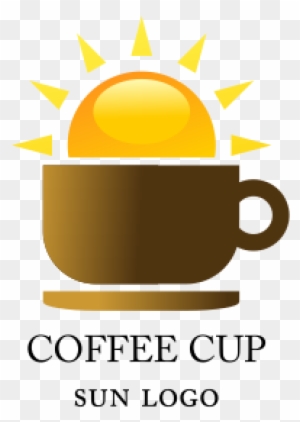 Vector Coffee Shop Sun Food Logo Inspiration Download - Coffee Shop Sun Logo