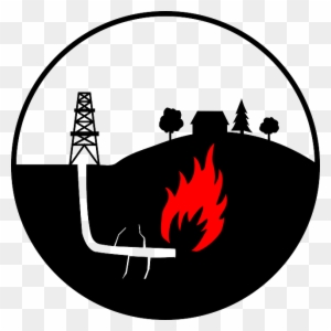 Flame Oil Production, Derrick, Danger, Burning, Flame - Shale Gas Clipart
