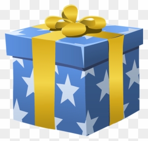 Birthday Present Cliparts - Gift Box Clipart