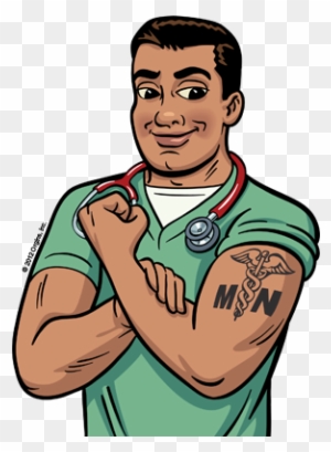 Male Nurse Cartoons - Cartoon Male Nurse - Free Transparent PNG Clipart
