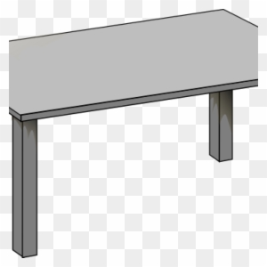 Table Clipart Silver Table Clip Art At Clker Vector - Coffee Table