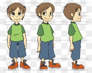Boy Character Model Sheet