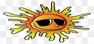 Tips For Protecting Yourself From The Summer Heat - Sun With Glasses Png