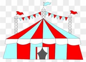 Big Top Tent Clip Art At Clker - Circus Big Top Png