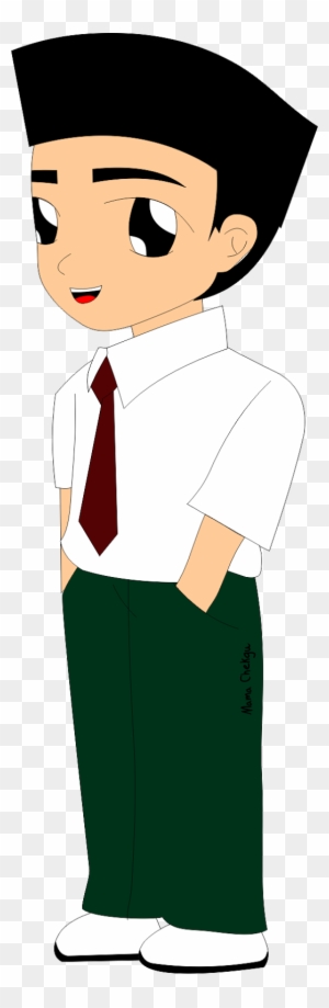 Img04 Cartoon  Budak Sekolah  Free Transparent PNG 