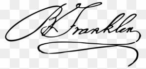 declaration of independence ben franklin signature