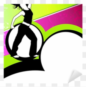 Zumba Dance Fitness Sticker • Pixers&174 We Live To - Zumba Dance Background