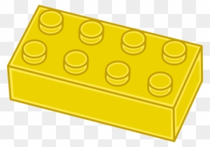 Yellow Lego Brick Clipart I2clipart Free - Yellow Lego Brick Png
