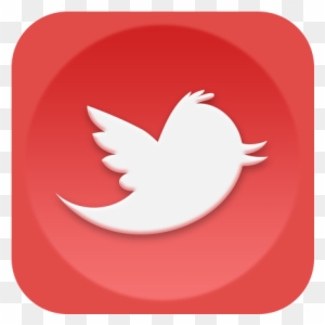 Twitter Old Icon Red Social Media Icons Softicons Com - Twitter For Mac Icon