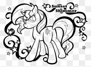 My Little Pony Coloring Pages Equestria Girls Sunset - Sunset Shimmer My Little Pony Coloring Pages