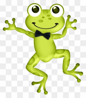 Frog With Bow Tie - Cute Frog Art