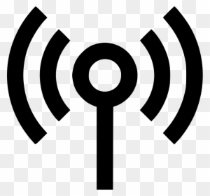 Antena Wifi Signal Waves Wireless Comments - Wireless Communication Icon