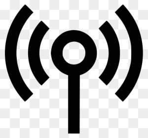 Antena Wifi Signal Waves Wireless Comments - Wireless Communication Icon