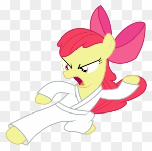 Kung Fu Master Apple Bloom By Brony-works - My Little Pony ♥ Apple Bloom Karate