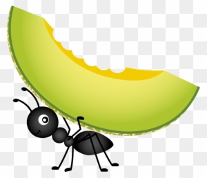Food Picnic Stock Photography Clip Art - Cartoon Ant Carrying Food