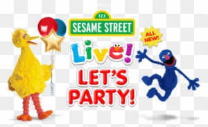 Pin Sesame Street Clipart - Sesame Street Live Let's Party Logo
