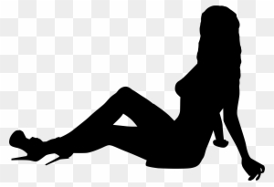 Sexy Woman Clipart Image - Sexy Lady Silhouette Png