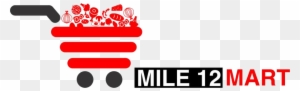 Mile12mart - Logo Online Food Diliver