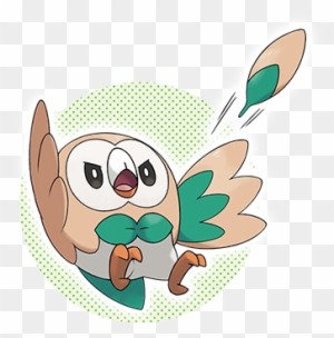 Rowlet, Litten And Popplio Starter For Pokémon Sun - Rowlet Pokemon Sun And Moon Rowlet, Litten And Popplio Starter For Pokémon Sun - Rowlet Pokemon Sun And Moon