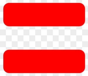Equals Png - Red Equal Sign Png - Free Transparent PNG Clipart Images  Download