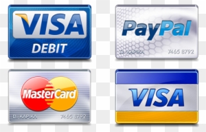 We Accept Visa, Mastercard, Amex And Interac Debit - Visa Mastercard ...