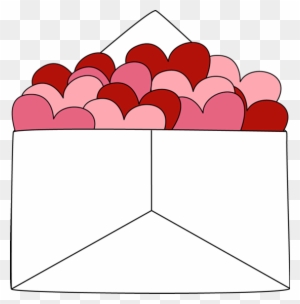 Join Us After Worship Sunday, January 17, For Ice Cream - Envelope And Hearts Clipart