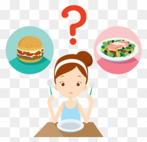 Diet And Mental Health - Healthy Eating Habits Clipart
