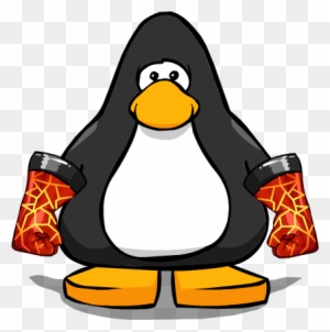 Magma Gloves From A Player Card - Club Penguin 3d Glasses