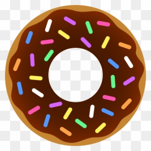 Sprinkle Donut Clipart - Donut Clipart
