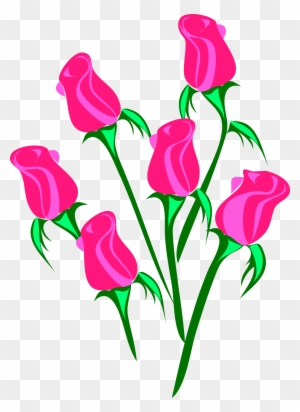 Clipart - Clip Art Rose Flowers