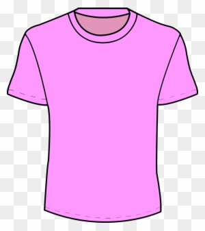 pink t-shirt clip art