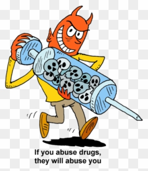 Drug Abuse - Drug Addiction Clipart