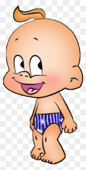 Cartoon Baby Boy Clipart - Funny Baby Boy Cartoon