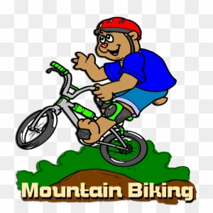 Cartoon Bike Free Download Clip Art Free Clip Art On - Go Mountain Biking Cartoon