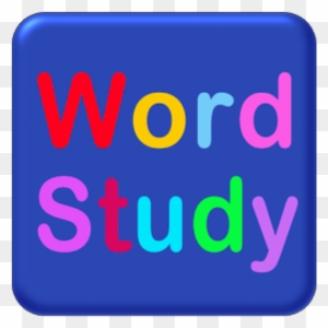 Word Study Clipart - Clip Art Word Study