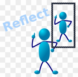 Reflections Clipart - Stick People Clip Art