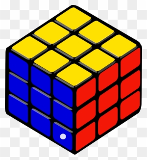 Toy Clipart Rubix Cube - Rubik's Cube Clip Art