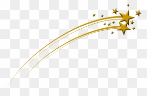 Star Tail Christmas Advent Christmas Time Comet - Gold Shooting Star Png