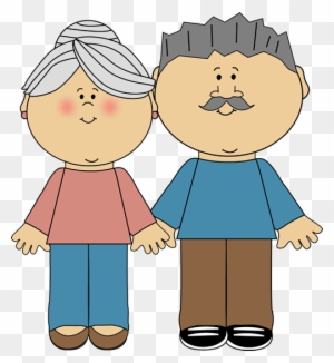 Family Old Couples Grandparents - Grandma And Grandad Clipart