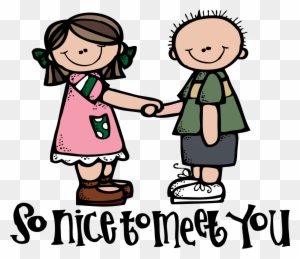 Clipart Meeting People - Nice To Meet You