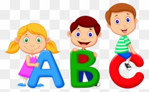Alphabet Song Cartoon Clip Art - Baby's Babble! Baby's First Sight Words. - Baby
